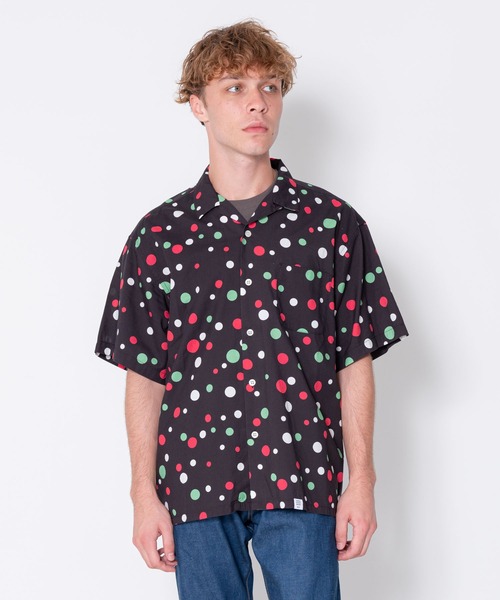 BEDWIN & THE HEARTBREAKERS(ベドウィン アンド ザ ハートブレイカーズ)の「S/S OPEN COLLAR ALOHA SHIRT "ROGERS"(シャツ/ブラウス・メンズ・サックスブルー/ブラック/クリーム・SMALL/MEDIUM/LARGE/X-LARGE/XX-LARGE)」の2枚目の写真