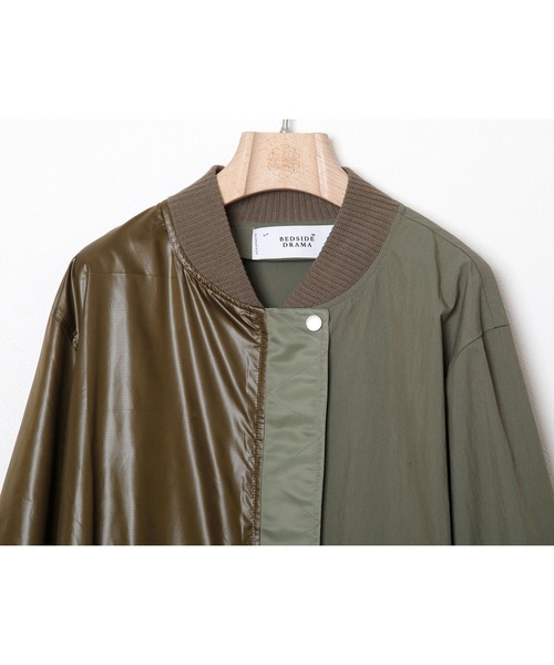 bedsidedrama/ベッドサイドドラマ/Asymmetric right coat【公式通販】