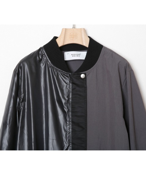 bedsidedrama/ベッドサイドドラマ/Asymmetric right coat【公式通販】