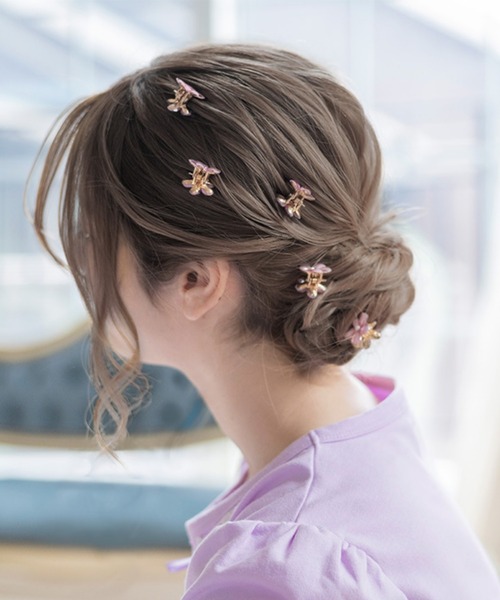 【Justine Clenquet】関税送料込★DEBRA スモール ヘアクリップ Justine Clenquet シルバー ヘアピン Maisie hair clip – unigem