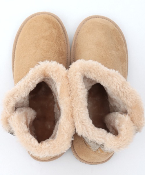 チチカカ（チチカカ）の「ネイティブジャカードムートンブーツ（ブーツ・レディース・ベージュ/ブラック/ブルー・MEDIUM/LARGE）」の15枚目の写真