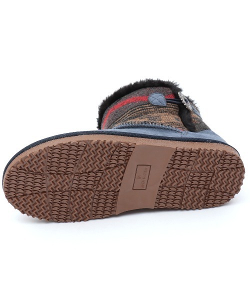 チチカカ（チチカカ）の「ネイティブジャカードムートンブーツ（ブーツ・レディース・ベージュ/ブラック/ブルー・MEDIUM/LARGE）」の19枚目の写真