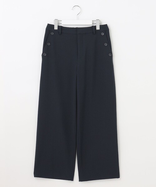 J.PRESS(ジェイプレス)の「【洗える】2way thermoサキソニー セミワイド パンツ(その他パンツ・レディース・ブラック系/ライトグレー系/ネイビー系・T13/T15/T17)」の8枚目の写真