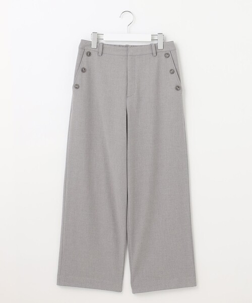 J.PRESS(ジェイプレス)の「【洗える】2way thermoサキソニー セミワイド パンツ(その他パンツ・レディース・ブラック系/ライトグレー系/ネイビー系・T13/T15/T17)」の10枚目の写真