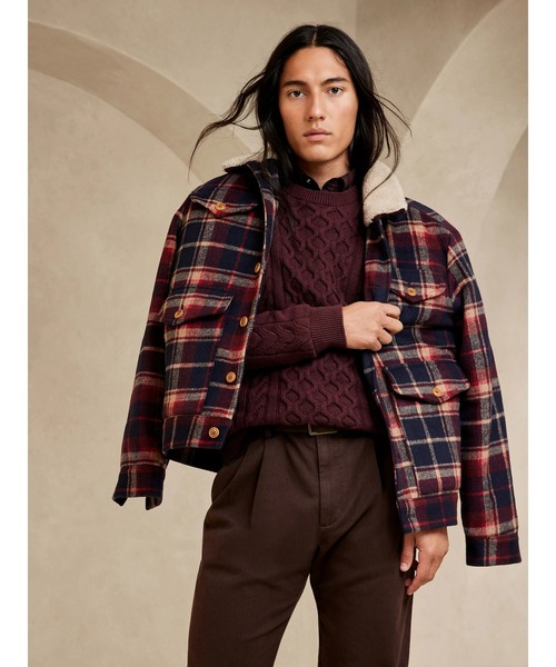 BANANA REPUBLIC FACTORY STOREケーブルセーター