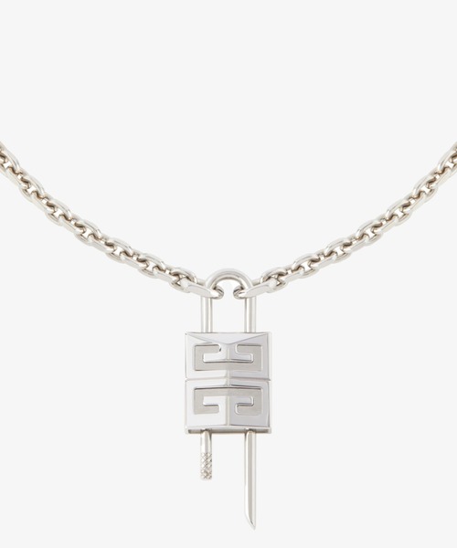 GIVENCHY（ジバンシイ）の「LOCK NECKLACE（ネックレス・レディース・シルバー・FREE）」の3枚目の写真