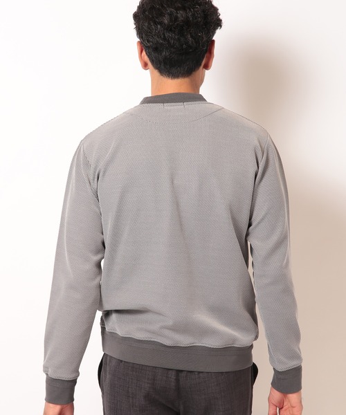 MEN'S BIGI(メンズビギ)の「ツイルダンボールクルーネックカットソー(Tシャツ/カットソー・メンズ・グリーン系その他/ブルー系その他/グレー系その他・01/02/03)」の12枚目の写真