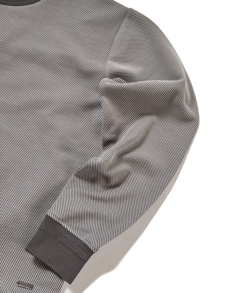 MEN'S BIGI(メンズビギ)の「ツイルダンボールクルーネックカットソー(Tシャツ/カットソー・メンズ・グリーン系その他/ブルー系その他/グレー系その他・01/02/03)」の15枚目の写真