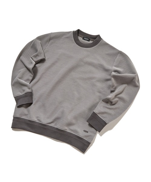 MEN'S BIGI(メンズビギ)の「ツイルダンボールクルーネックカットソー(Tシャツ/カットソー・メンズ・グリーン系その他/ブルー系その他/グレー系その他・01/02/03)」の13枚目の写真