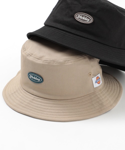 Dickies（ディッキーズ）の「【Dickies】DK CALIF WAPPEN BUCKET HAT 14671200（ハット・メンズ・ブラック/ベージュ/ホワイト・FREE）」の3枚目の写真