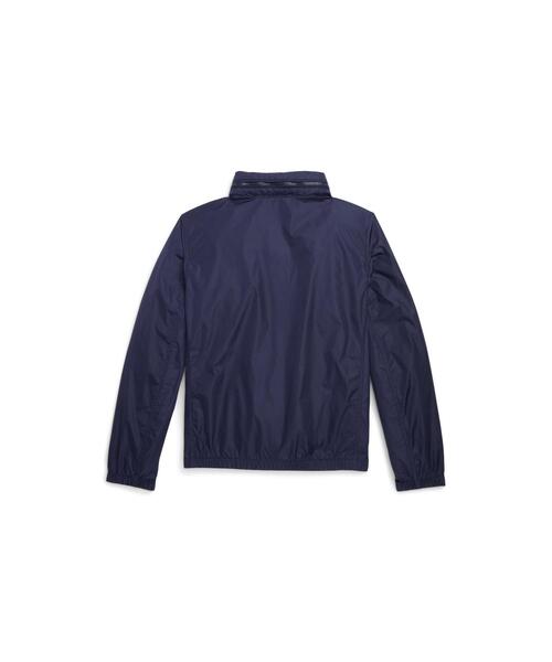 POLO RALPH LAUREN CHILDRENSWEAR（ポロ ラルフ ローレン チルドレンズウェア）の「ウォーターリペラント フーデッド ジャケット（ナイロンジャケット・キッズ・ネイビー系1・S/M/L/XL）」の5枚目の写真