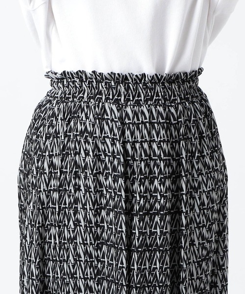 Grand PARK（グランドパーク）の「総柄シフォン　シワ消しプリーツスカート（スカート・レディース・カーキ/ブラック/その他1/その他2・FREE）」の12枚目の写真