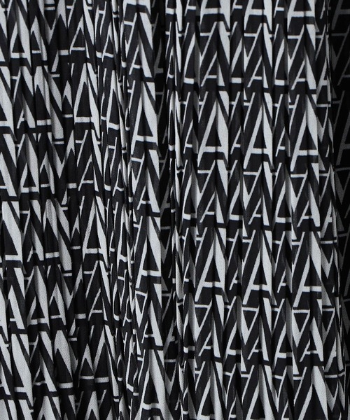 Grand PARK（グランドパーク）の「総柄シフォン　シワ消しプリーツスカート（スカート・レディース・カーキ/ブラック/その他1/その他2・FREE）」の16枚目の写真