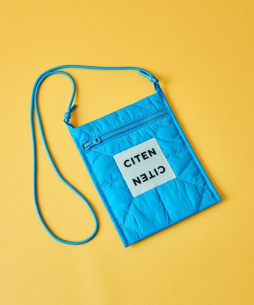 CITEN（シテン）の「＜CITEN＞パデッド サコッシュ ショルダ－バッグ（ショルダーバッグ・レディース・オレンジ/ホワイト/ライム/ターコイズブルー/ブラック・FREE）」の4枚目の写真