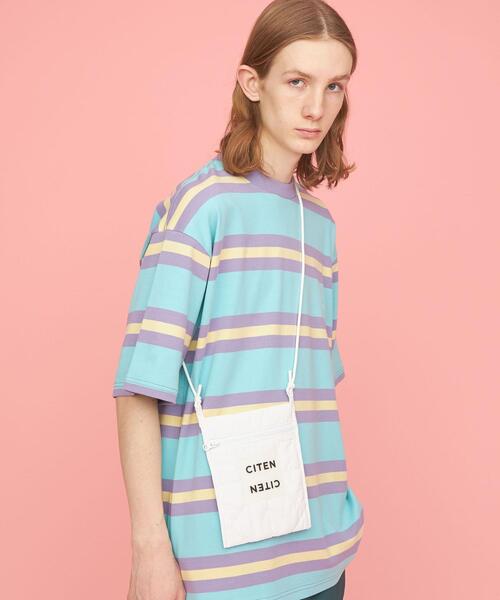 CITEN（シテン）の「＜CITEN＞パデッド サコッシュ ショルダ－バッグ（ショルダーバッグ・レディース・オレンジ/ホワイト/ライム/ターコイズブルー/ブラック・FREE）」の9枚目の写真