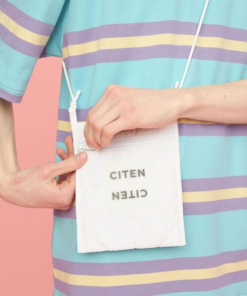 CITEN（シテン）の「＜CITEN＞パデッド サコッシュ ショルダ－バッグ（ショルダーバッグ・レディース・オレンジ/ホワイト/ライム/ターコイズブルー/ブラック・FREE）」の12枚目の写真