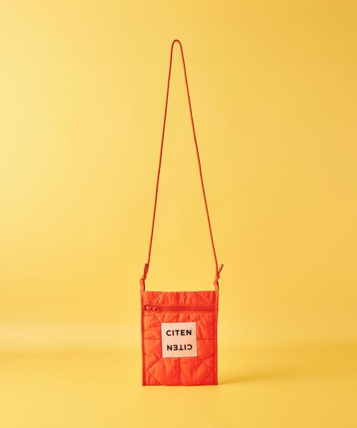 CITEN（シテン）の「＜CITEN＞パデッド サコッシュ ショルダ－バッグ（ショルダーバッグ・レディース・オレンジ/ホワイト/ライム/ターコイズブルー/ブラック・FREE）」の13枚目の写真