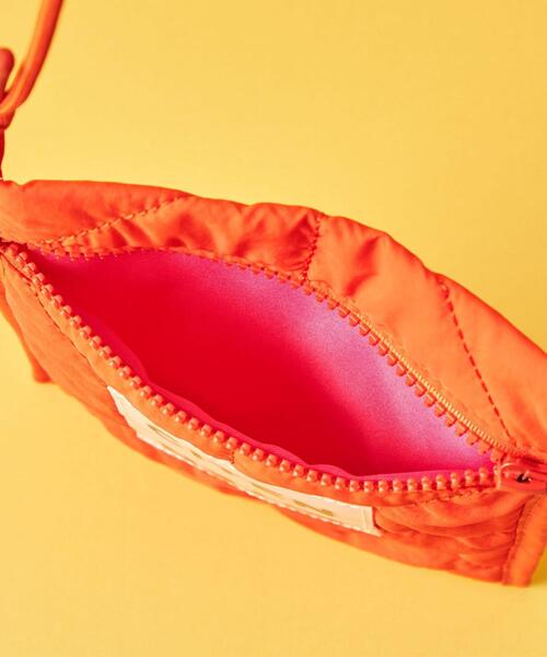 CITEN（シテン）の「＜CITEN＞パデッド サコッシュ ショルダ－バッグ（ショルダーバッグ・レディース・オレンジ/ホワイト/ライム/ターコイズブルー/ブラック・FREE）」の7枚目の写真