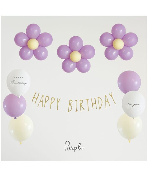 BREEZE(ブリーズ)の「バースデーフラワーデコレーションセット(コスチューム/パーティーグッズ・キッズ・パープル/ピンク/ミント・FREE)」の7枚目の写真