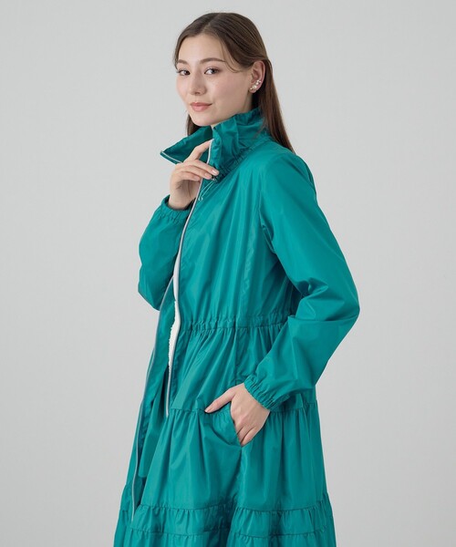 ANAYI（アナイ）の「ライトタフタロングティアードコート（トレンチ