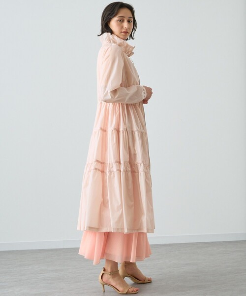 ANAYI（アナイ）の「ライトタフタロングティアードコート（トレンチ 