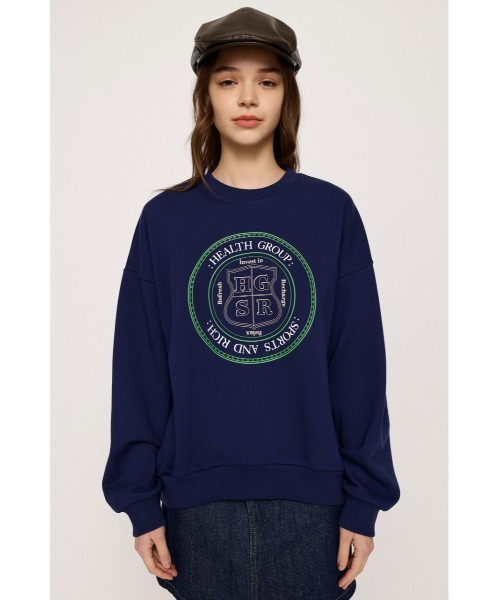 SLY（スライ）の「EMBLEM SWEATSHIRTS エンブレム スウェット