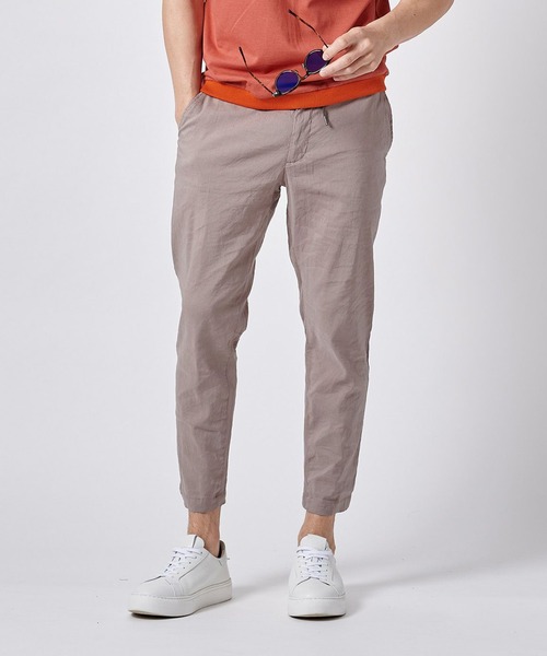 junhashimoto（ジュンハシモト）の「9 TUCKLESS SLIM PANT