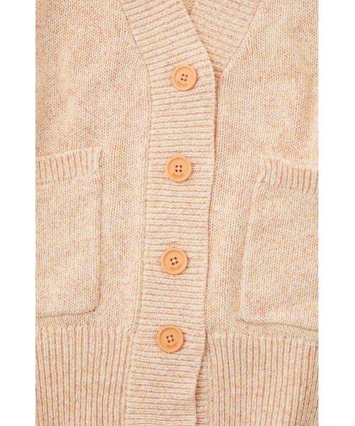 MOUSSY(マウジー)の「BLURRY COLOR KNIT カーディガン(カーディガン/ボレロ・レディース・ライトブルー/オレンジ/カーキ・FREE)」の13枚目の写真