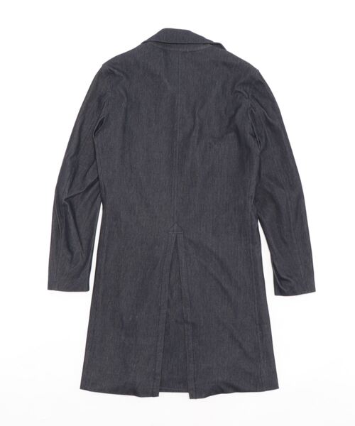 semantic design（セマンティックデザイン）の「セマンティックデザイン/semantic design シャンブレーポンチ ダブルトレンチコート（トレンチコート・メンズ・ネイビー・S）」の2枚目の写真