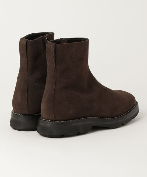 ATTACHMENT（アタッチメント）の「カウスエードレザー エンジニアブーム  /  COW SUEDE LEATHER ENGINEER BOOTS（ブーツ・メンズ・ベージュ/ブラウン・42/43/41）」の8枚目の写真