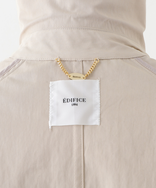 EDIFICE(エディフィス)の「ハンティング Aラインコート(その他アウター・メンズ・カーキ/ベージュ・MEDIUM/LARGE)」の17枚目の写真