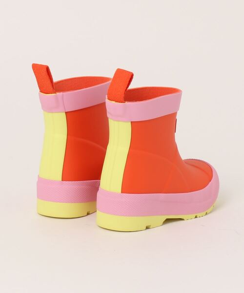 HUNTER(ハンター)の「リトル キッズ プレイ ブーツ(レインシューズ・キッズ・オレンジ・10/11/7/8/9)」の2枚目の写真