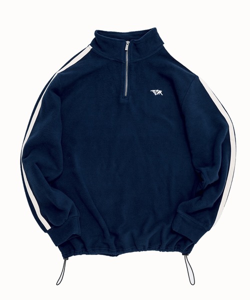 FCMM(エフシーエムエム)の「【日本限定アイテム】FLEECE LINED HALF ZIP/フリースラインハーフジップ(スウェット・メンズ・ネイビー/グリーン/アイボリー・LARGE/MEDIUM)」の16枚目の写真