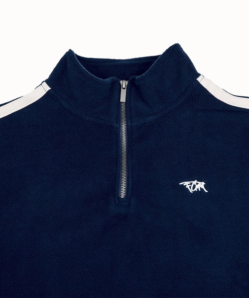 FCMM(エフシーエムエム)の「【日本限定アイテム】FLEECE LINED HALF ZIP/フリースラインハーフジップ(スウェット・メンズ・ネイビー/グリーン/アイボリー・LARGE/MEDIUM)」の17枚目の写真