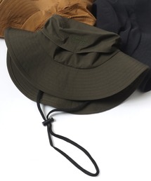 UNIVERSAL OVERALL/ユニバーサルオーバーオール Nylon Safari Hat/ナイロン サファリハット/アドベンチャーハット/バケットハット/ワンポイントロゴハット