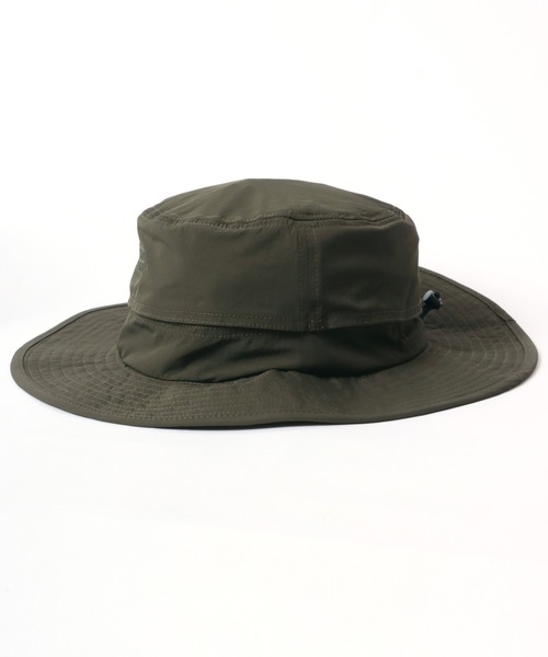 UNIVERSAL OVERALL(ユニバーサルオーバーオール)の「UNIVERSAL OVERALL/ユニバーサルオーバーオール Nylon Safari Hat/ナイロン サファリハット/アドベンチャーハット/バケットハット/ワンポイントロゴハット(ハット・メンズ・ブラック/ダークグリーン/ブラウン・FREE)」の13枚目の写真