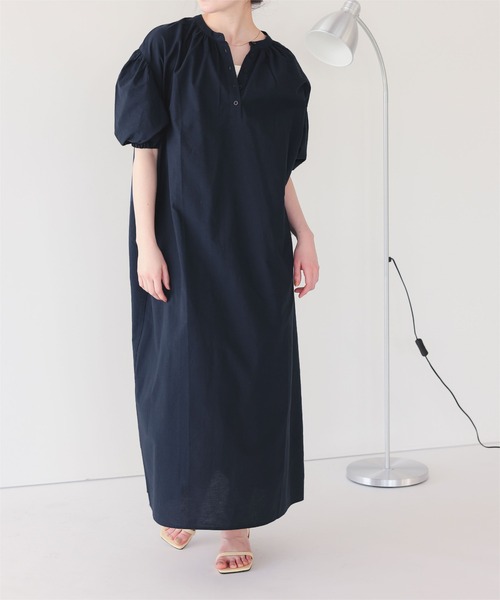 titivate（ティティベイト）の「カフタンシャツワンピース（シャツワンピース・レディース・ライトブルー/ブラック/ダークオレンジ/グリーン系その他/グレイッシュベージュ/グリーン/ネイビー・XS/S/M/L）」の17枚目の写真