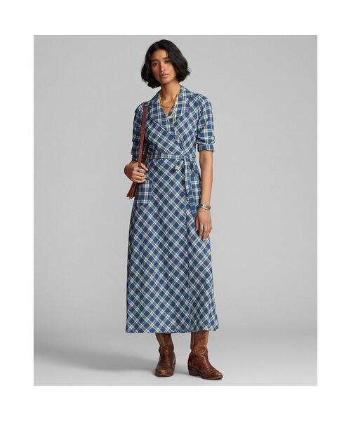 RRL（ダブル アール エル）の「プラッド コットン ボイル ラップ