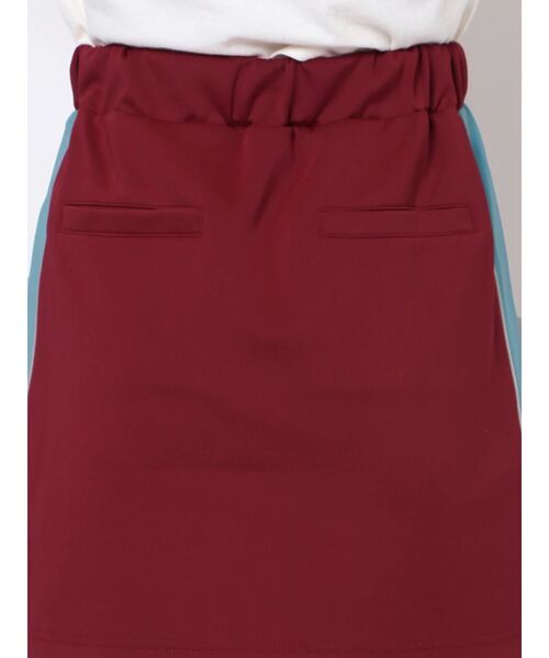 jouetie（ジュエティ）の「サイドラインミニスカート（スカート・レディース・ブラック/パープル/レッド・MEDIUM）」の13枚目の写真