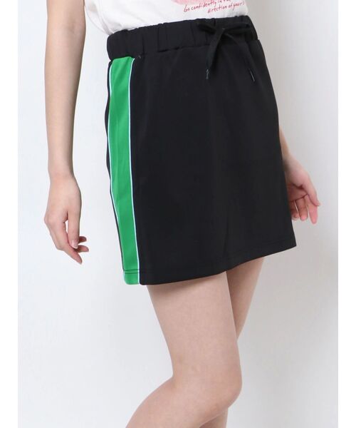 jouetie（ジュエティ）の「サイドラインミニスカート（スカート・レディース・ブラック/パープル/レッド・MEDIUM）」の19枚目の写真