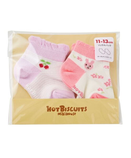 HOT BISCUITS(ホットビスケッツ)の「ローカット ソックスパック(ソックス/靴下・キッズ・ブルー/マルチ/ホワイト/ピンク・11-13cm/13-15cm/15-17cm/17-19cm/9-10cm)」の16枚目の写真