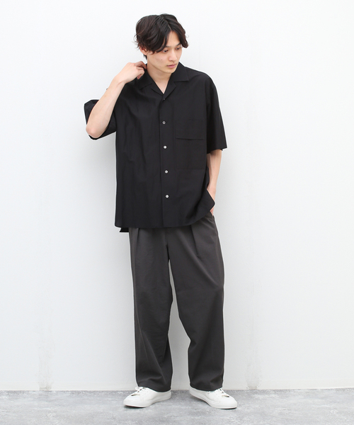 B.C STOCK(ベーセーストック)の「ドゥースリネン オックスワイドパンツ(その他パンツ・メンズ・アイボリー/ブラウン/チャコールグレー・SMALL/MEDIUM/LARGE)」の22枚目の写真