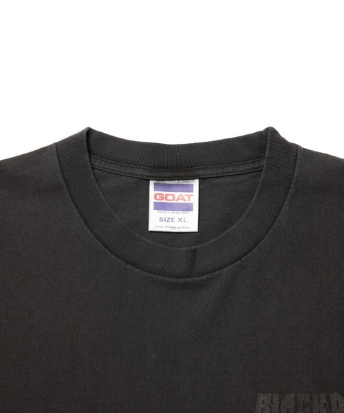 ROTTWEILER（ロットワイラー）の「PIGMENT B.D.B TEE（Tシャツ/カットソー・メンズ・チャコールグレー/レッド・S/M/L/XL）」の10枚目の写真