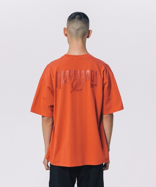 ROTTWEILER（ロットワイラー）の「PIGMENT B.D.B TEE（Tシャツ/カットソー・メンズ・チャコールグレー/レッド・S/M/L/XL）」の11枚目の写真