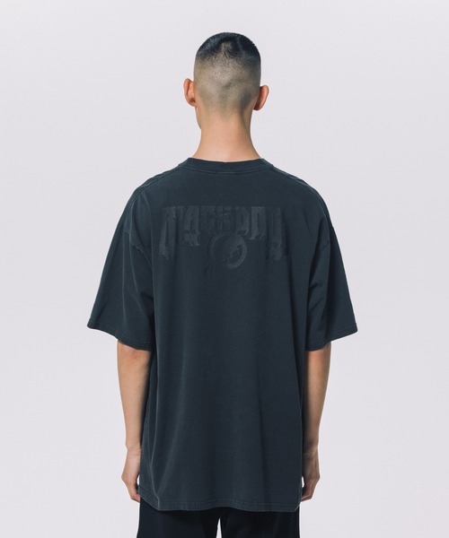 ROTTWEILER（ロットワイラー）の「PIGMENT B.D.B TEE（Tシャツ/カットソー・メンズ・チャコールグレー/レッド・S/M/L/XL）」の15枚目の写真