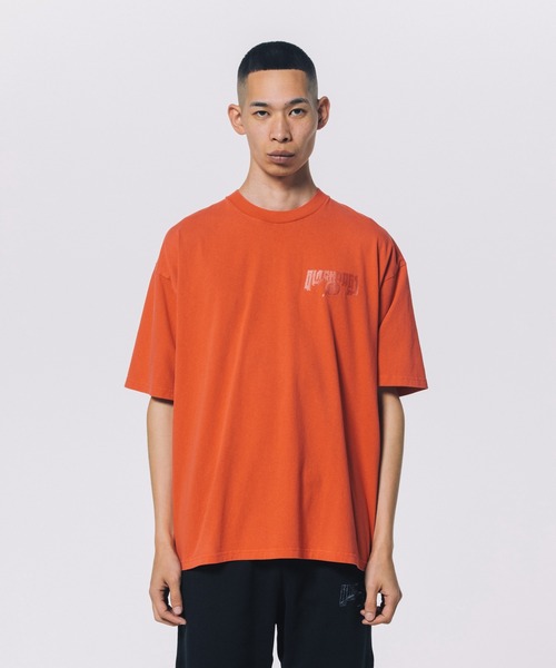 ROTTWEILER（ロットワイラー）の「PIGMENT B.D.B TEE（Tシャツ/カットソー・メンズ・チャコールグレー/レッド・S/M/L/XL）」の9枚目の写真