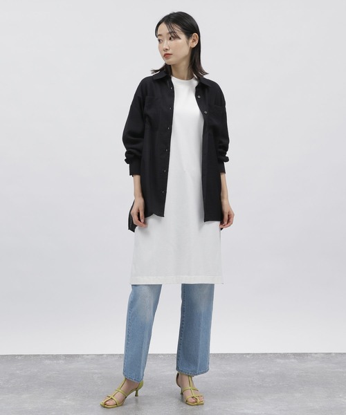 LAKOLE（ラコレ）の「ベーシックシアーシャツ / 188194（シャツ/ブラウス・レディース・ピンク/ブラウン系その他/オフホワイト/ブラック・SMALL/MEDIUM）」の12枚目の写真