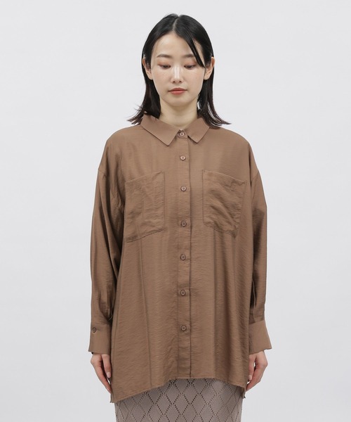 LAKOLE（ラコレ）の「ベーシックシアーシャツ / 188194（シャツ