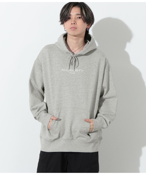 パーカー ANLIBERTYベーシックロゴスウェットフーディー「ユニセックス」 レディース メンズ ANLIBERTY ANAP パーカー ANLIBERTYベーシックロゴスウェット