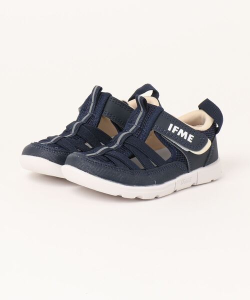 IFME（イフミー）の「《IFME》IFME KIDS サンダル 30-3415（サンダル・キッズ・グリーン/オレンジ/ネイビー/ブラック・15.5cm/16.0cm/17.5cm/18.0cm/18.5cm/15.0cm/17.0cm/19.0cm/16.5cm）」の3枚目の写真